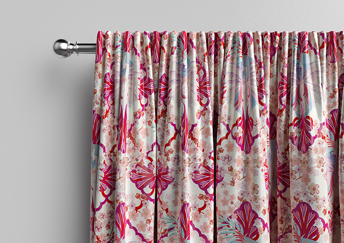 Faded Glamour, Fairground White - Made To Measure Curtains - Image 10